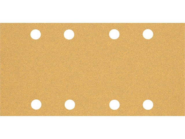 Brusni papir EXPERT Bosch z 8 luknjami za vibracijske brusilnike, Dimenzije: 93x186mm, Zrnatost: 60, 2608900936